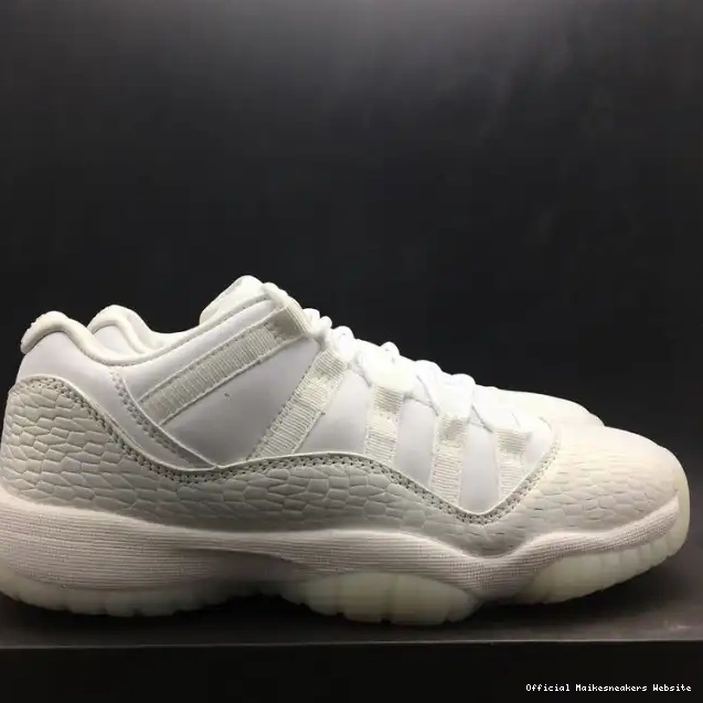 Official Maikesneakers Low White Heiress Frost Air 11 Jordan 897331-100 0420